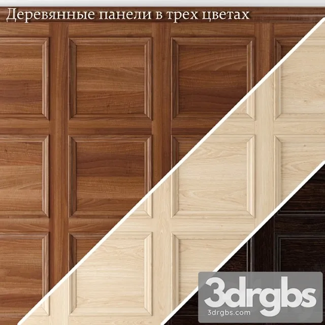 Wooden Panels In Classic Style 1 3dsmax Download