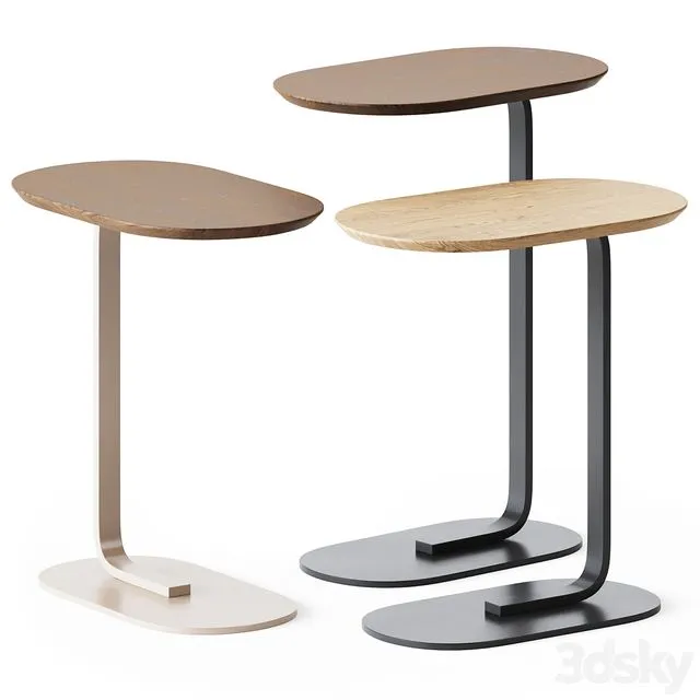Wooden Relate Side Table by Muuto 3dsMax Model