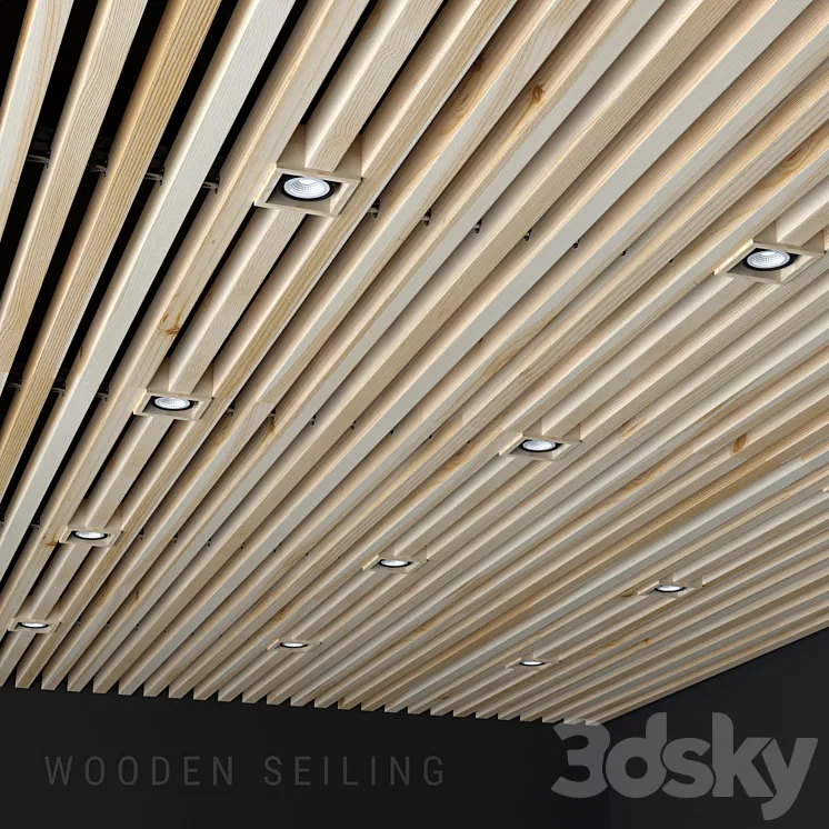 Wooden seiling 2 3DS Max