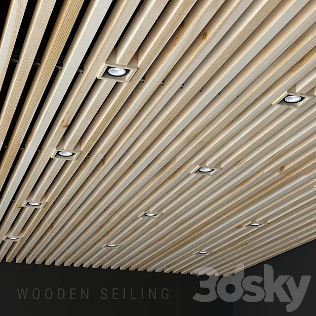 Wooden seiling 2 3DSMax File