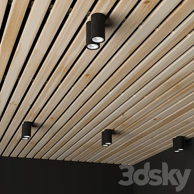 Wooden seiling 4 3DS Max Model