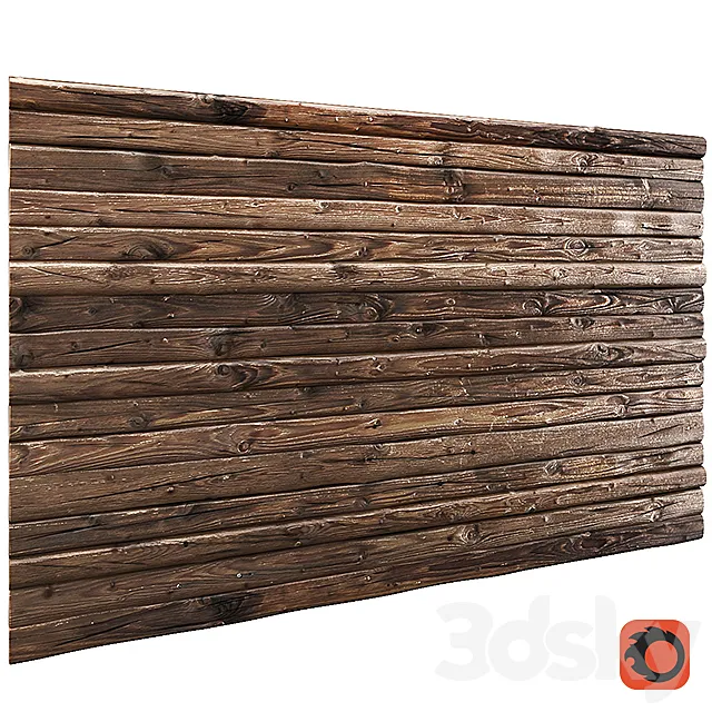 Wooden Wall 3DSMax File