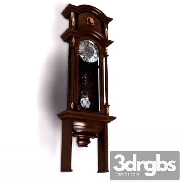 Wooden Wall Clock 3dsmax Download