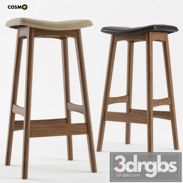 Wooder Bar Chair Allegra 3dsmax Download