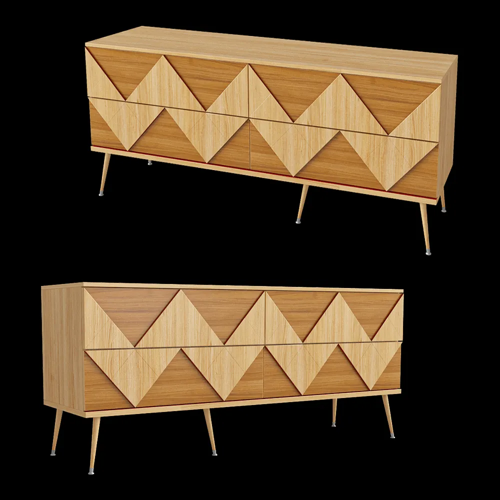 Woodi Furniture – Chest of drawers Granny Woo 3ds Max