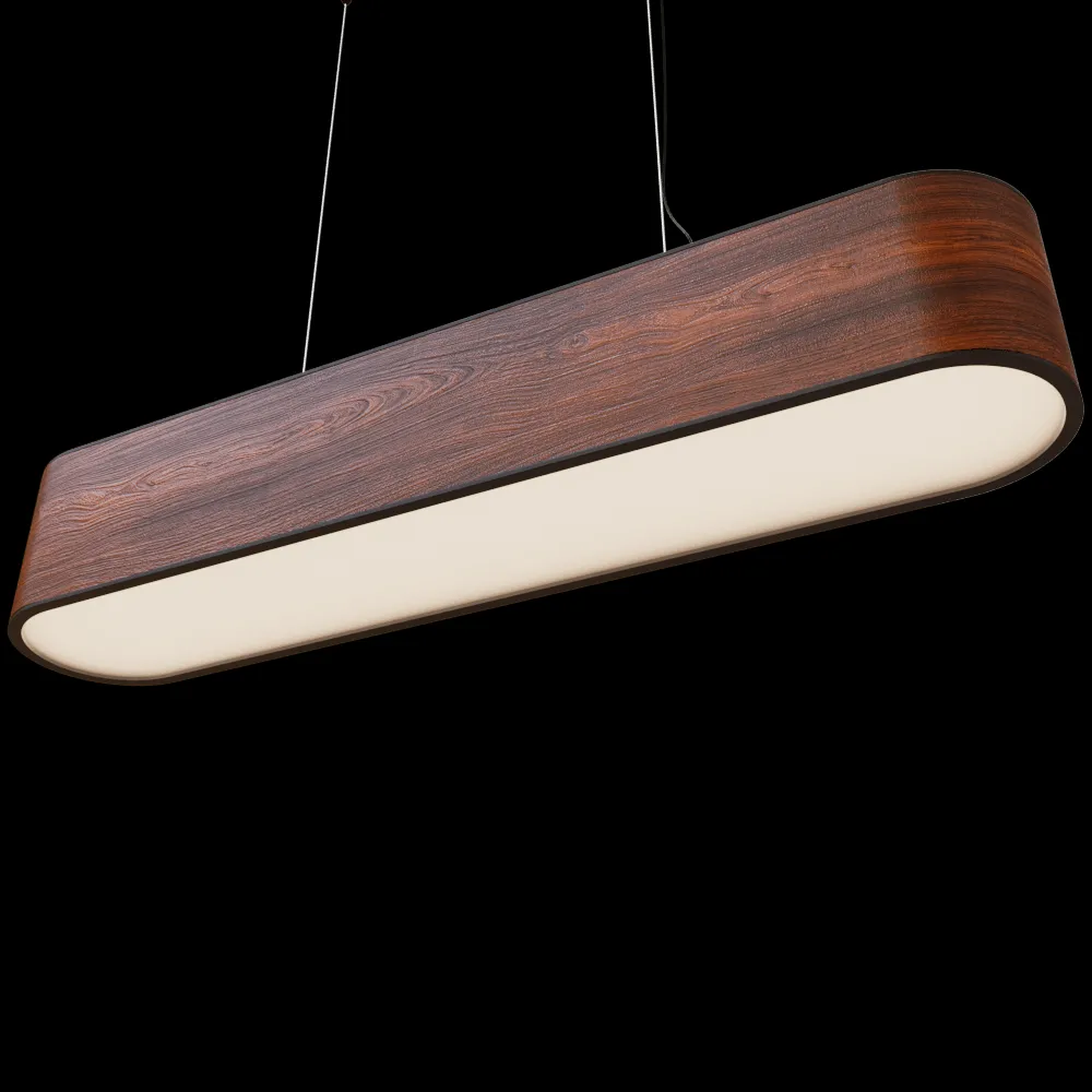 Woodled – Pendant lamp Jupiter Elliptical L 3ds Max