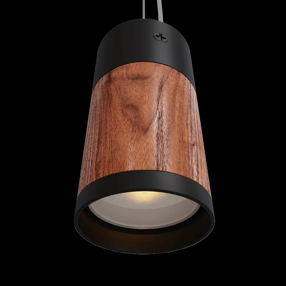 Woodled – Pendant lamp Vector S 3ds Max