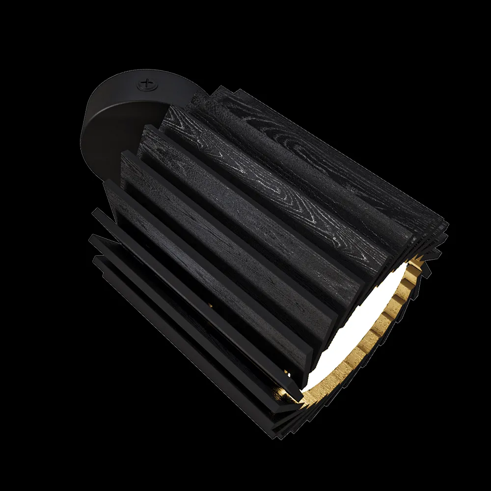 Woodled – Wall lamp Rotor Unit 3ds Max