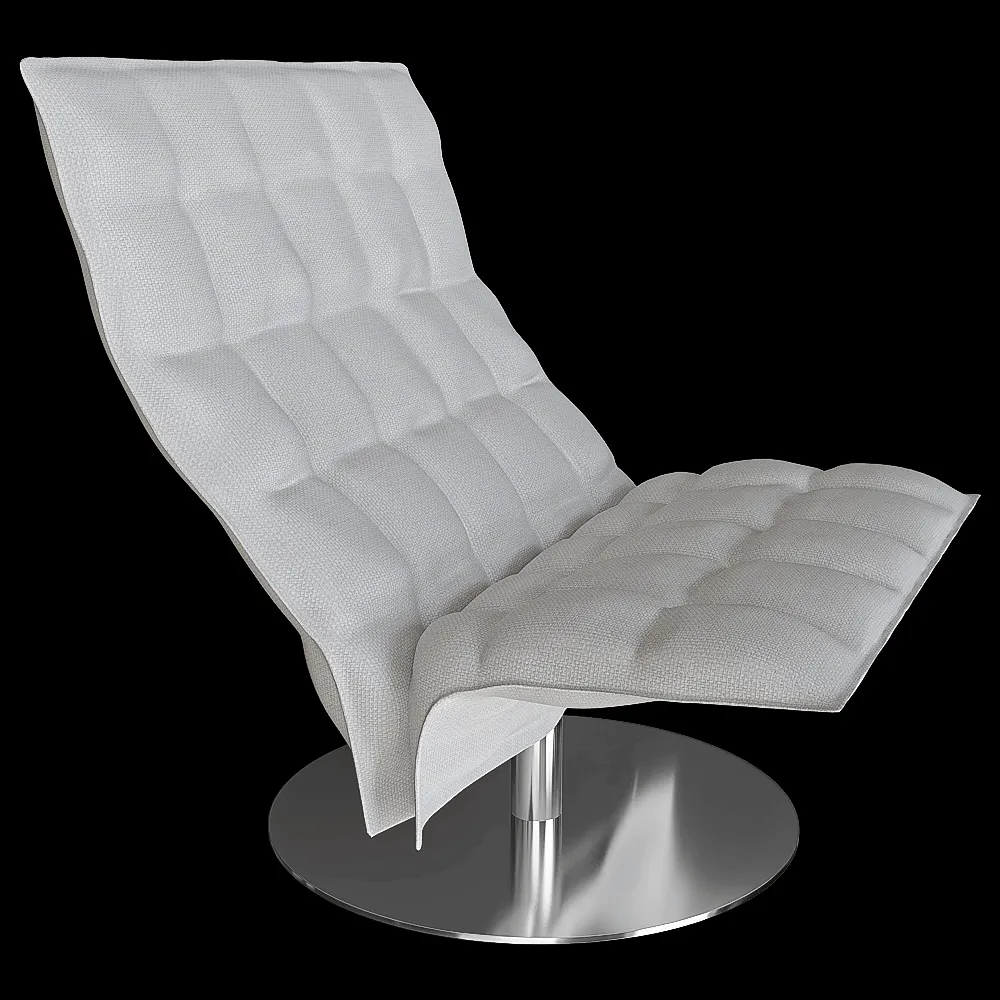 Woodnotes – Chair Wide Swivel k 3ds Max