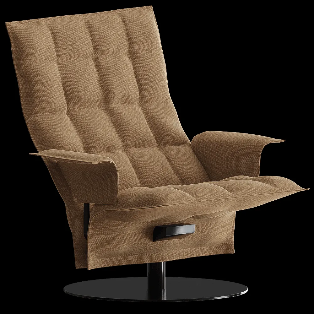 Woodnotes – Chair with armrest Swivel k 3ds Max