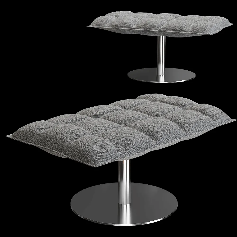 Woodnotes – Ottoman K Narrow  with tubular feet 3ds Max