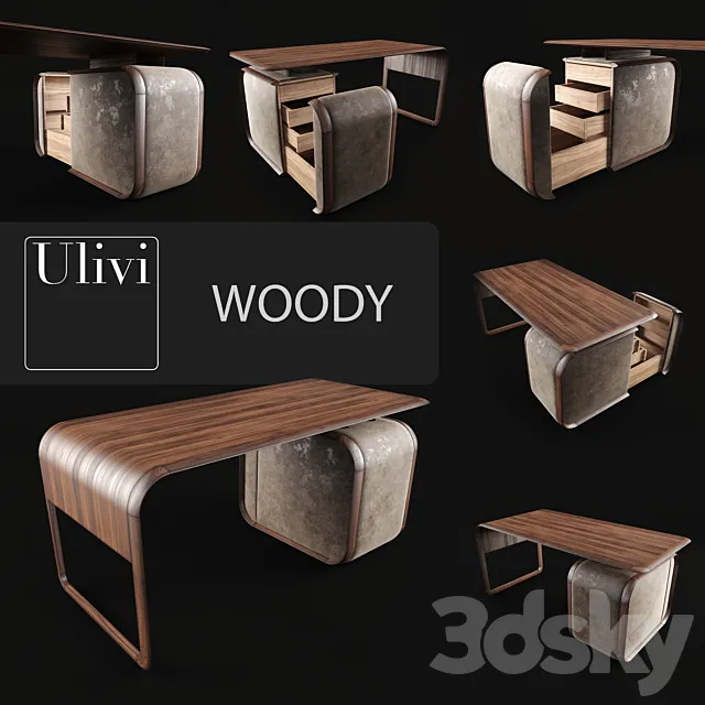 WOODY Ulivi 3DS Max Model