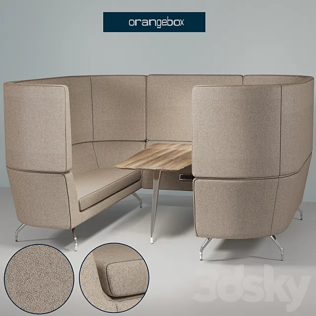 Work Sofa Orangebox Swtch-59HB 3ds Max