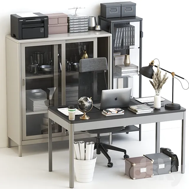 Workplace 108 3DS Max Model