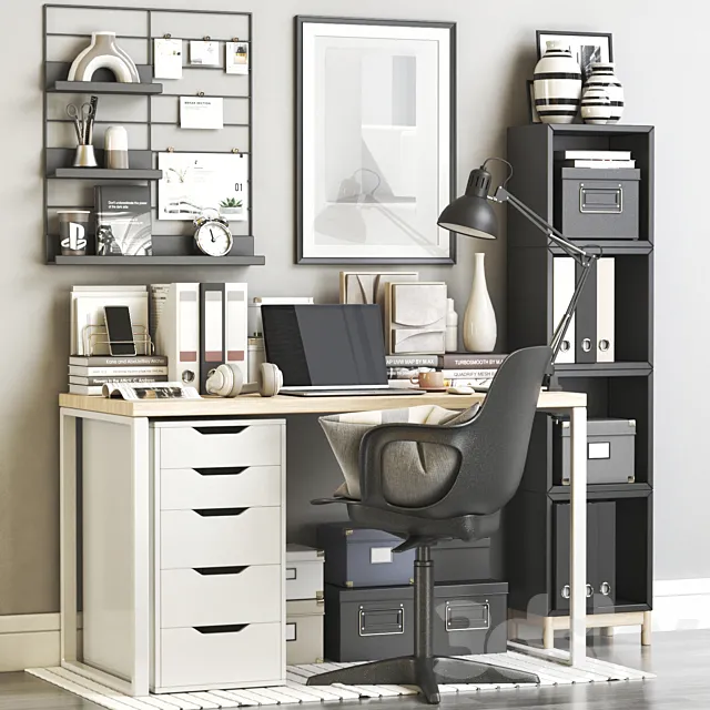 Workplace 113 3DS Max Model