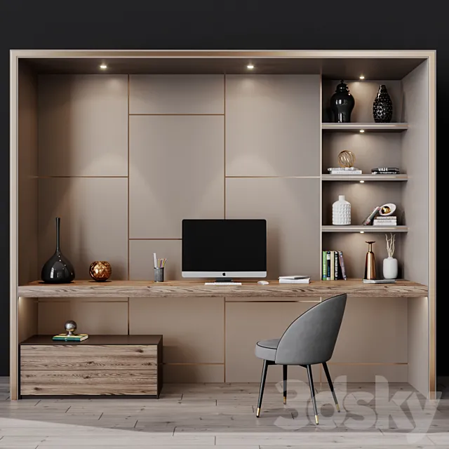 Workplace 12 3DS Max Model