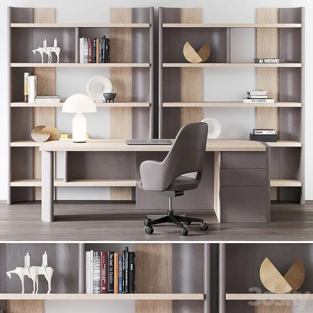 Workplace Baxter Joni 3dsMax Model