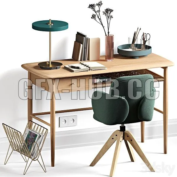 Workplace La Redoute Interieurs 02 3dsMax Model