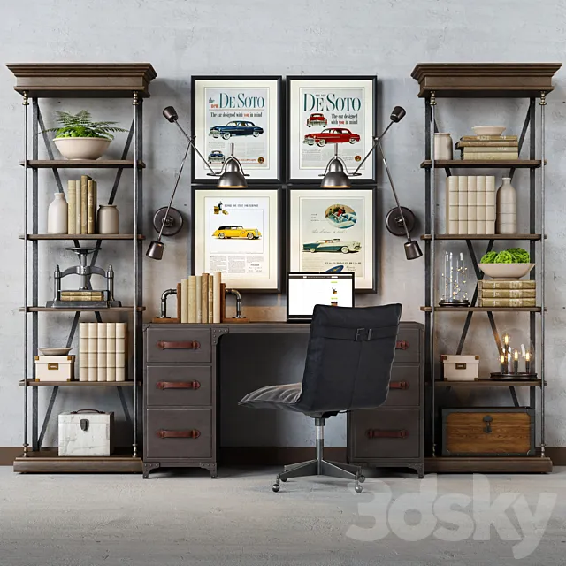 Workplace RH 3ds Max