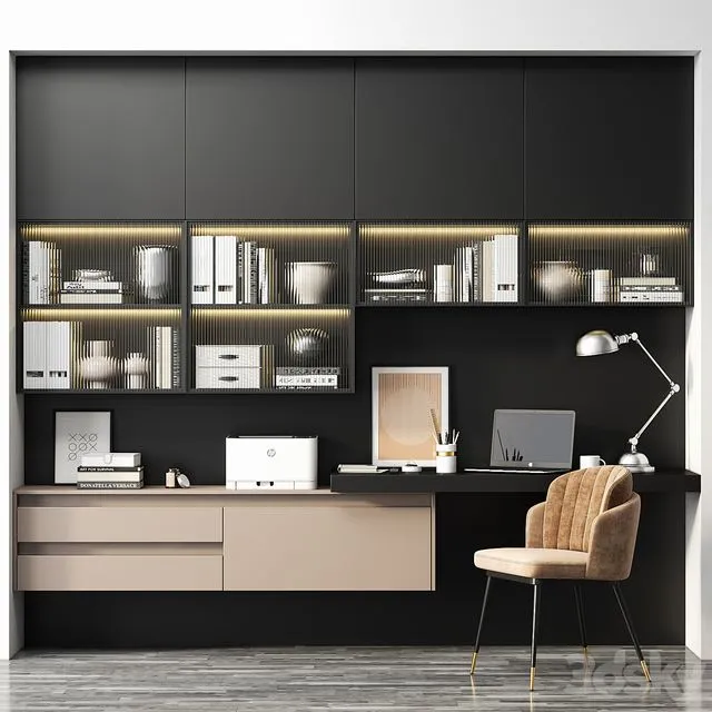 Workplace VERSO by Mobenia 3dsMax Model