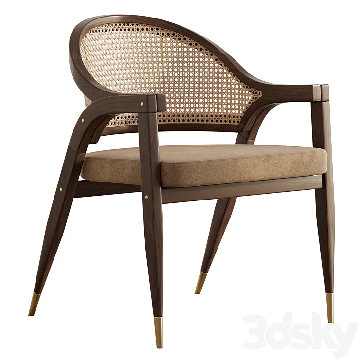 Wormley Dining Chair – DUISTT 3DS Max