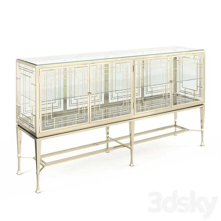 Worth Its Weight In Gold Caracole Console 3DS Max