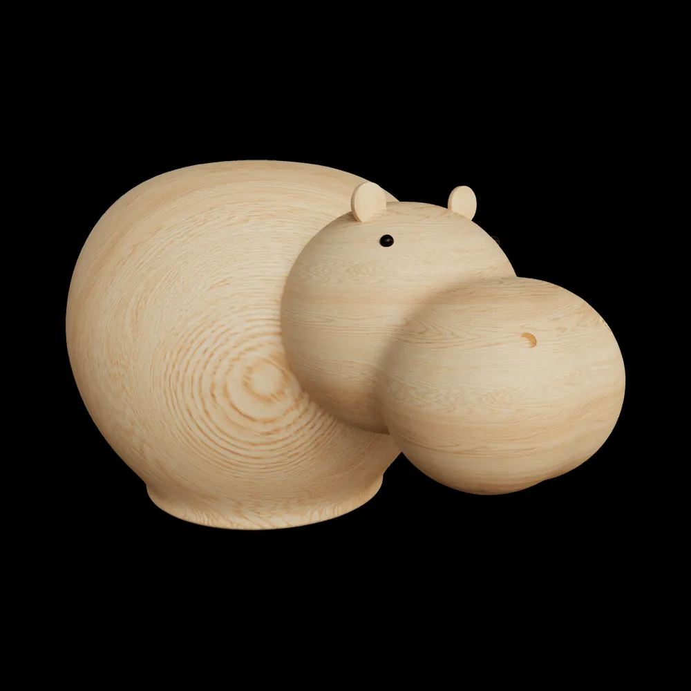 Woud – Hibo Hippopotamus 3ds Max