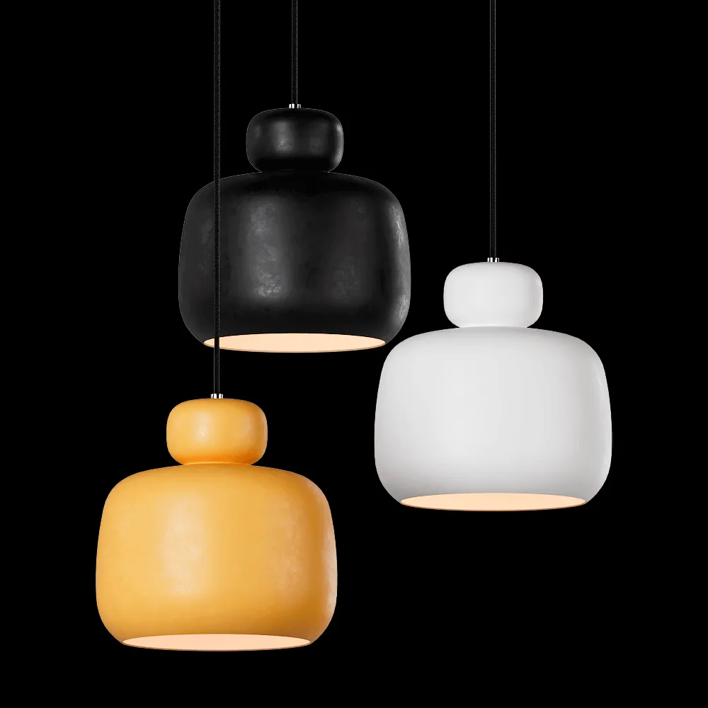 Woud – Pendant stone 3ds Max