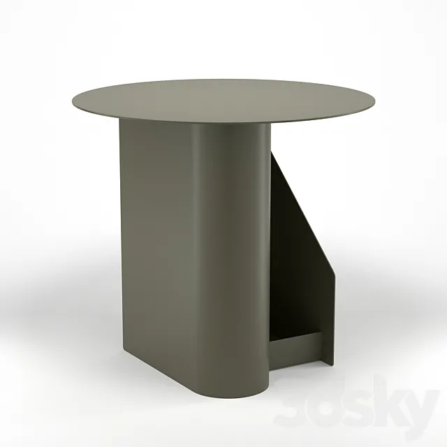 Woud sentrum side table 3DS Max Model