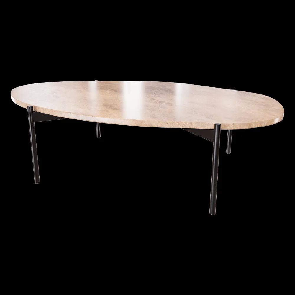 Woud – Table La Terra large 3ds Max