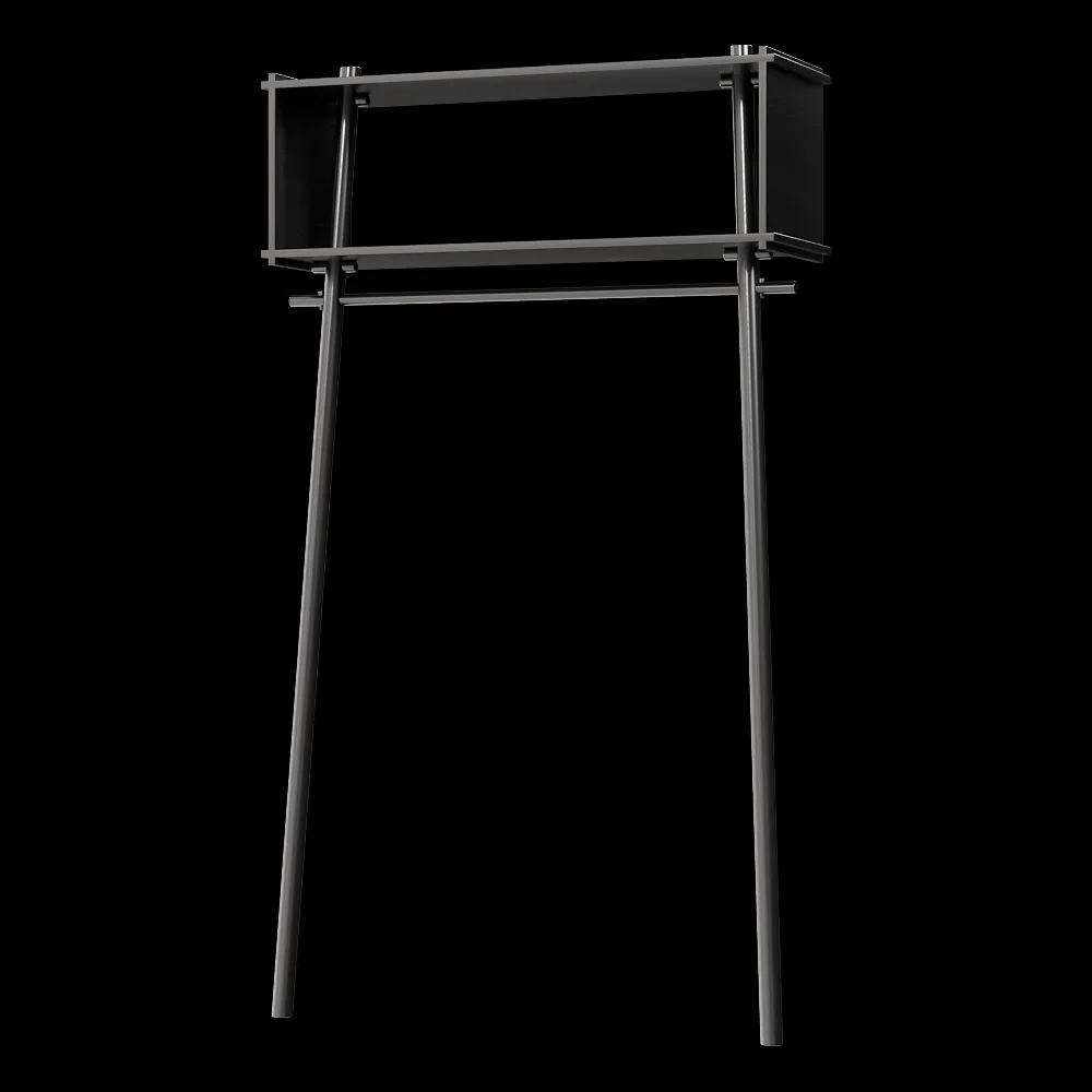 Woud – Töjbox wardrobe 3ds Max
