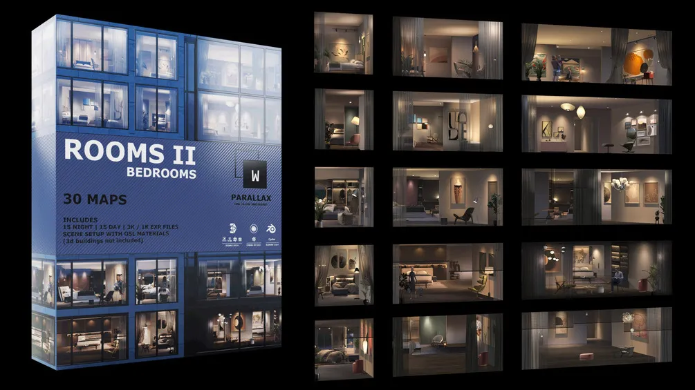 wParallax – One Click Interiors – Bundle 1 & 2