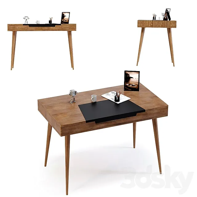 Writing Desk Happy Stay 3DSMax File