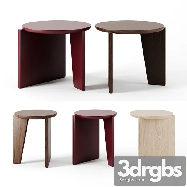 Wu side tables by egg collective