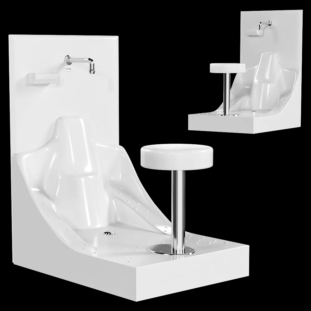 WuduMate – Foot Bath Modular 3ds Max