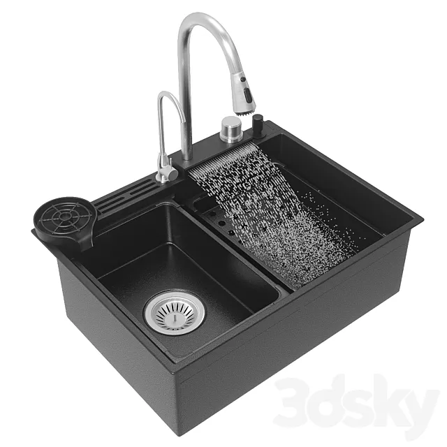 WULIAN multifunctional washbasin 3ds Max