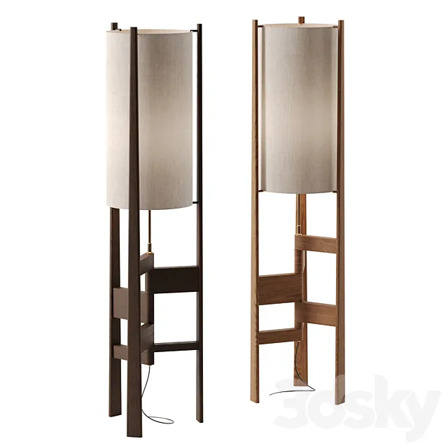 x + l 04 Floor Lamp by Phantom Hands 3ds Max