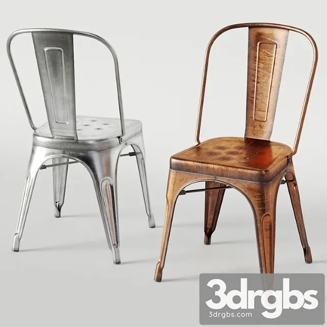 Xavier Pauchard Tolix Style Chair 3dsmax Download