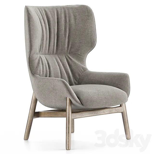 XAYLON armchair By PARLA design 3DSMax File