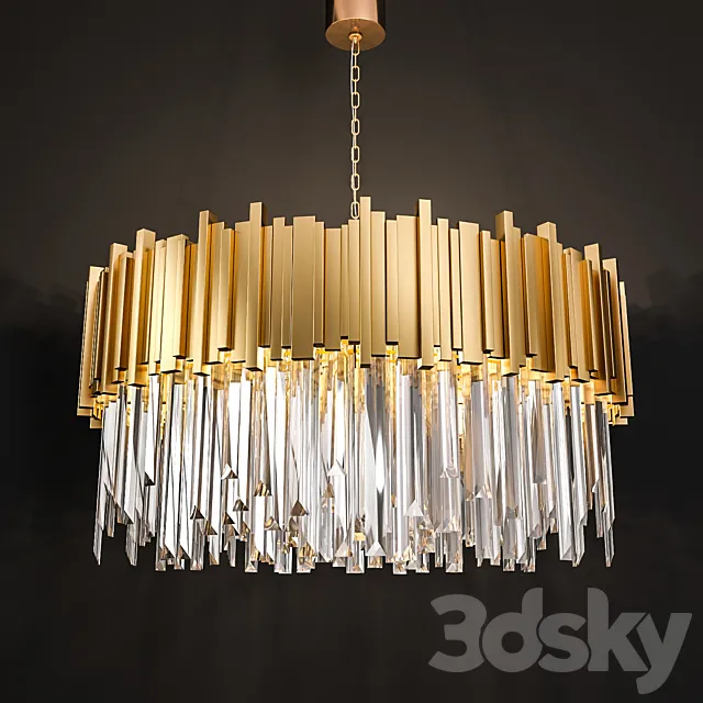 Xcustom  070 L12.bronze Lava Di Oro 3ds Max