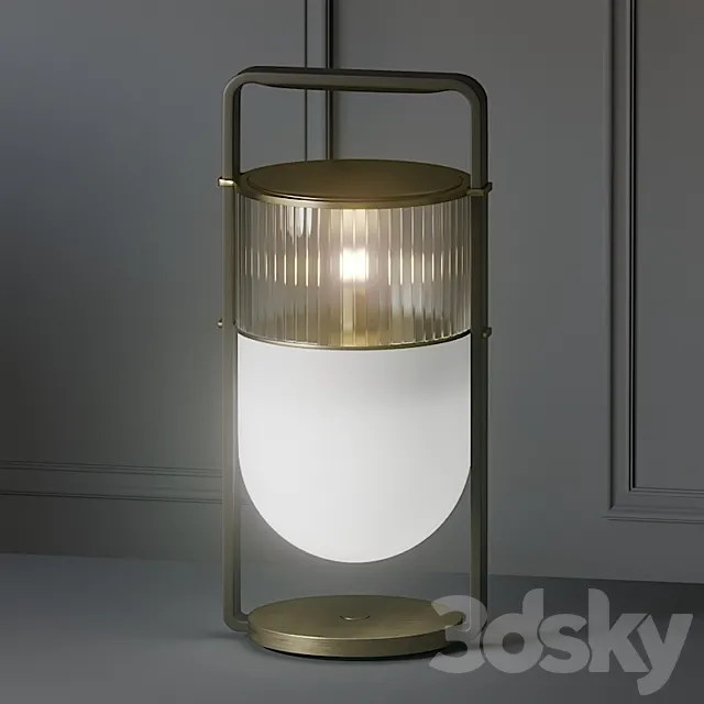 Xi Table Lamp – Poltrona Frau 3DS Max Model