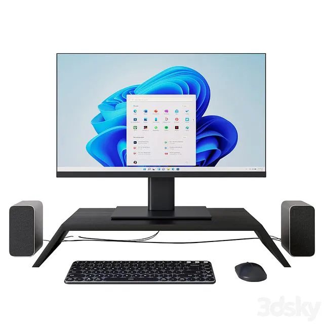 Xiaomi computer set 3dsMax Model