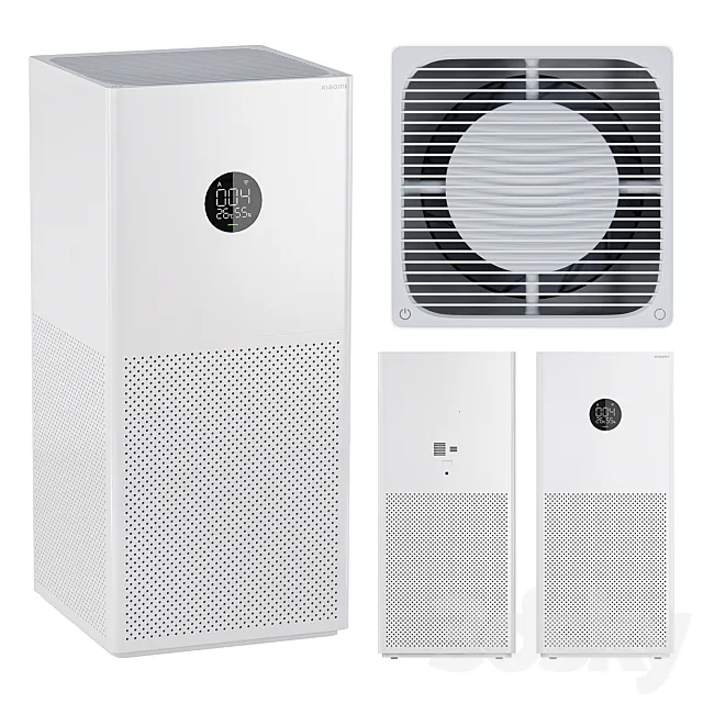 Xiaomi Mi Smart Air Purifier 4 Lite 3ds Max