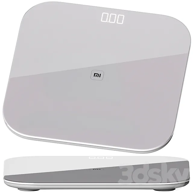 Xiaomi Mi Smart Scale 2 – electronic scales 3ds Max