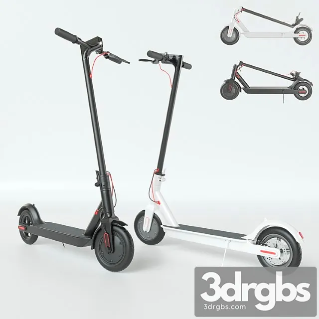 Xiaomi mijia scooter electric scooter 3dsmax Download