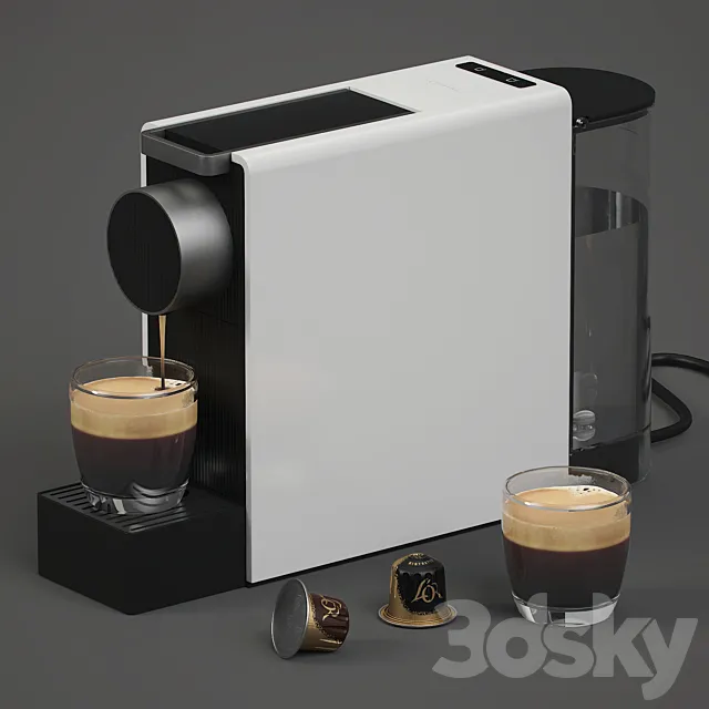 Xiaomi SCISHARE Capsule Coffee Machine Mini 3DSMax File