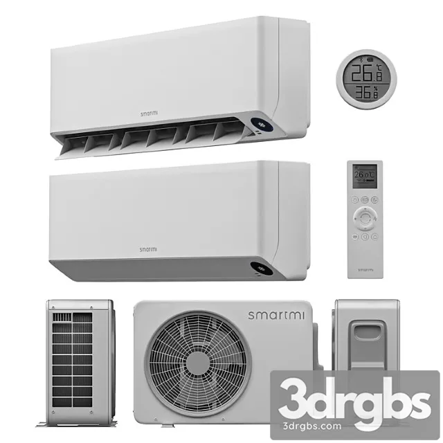 Xiaomi smartmi air conditioner + outside