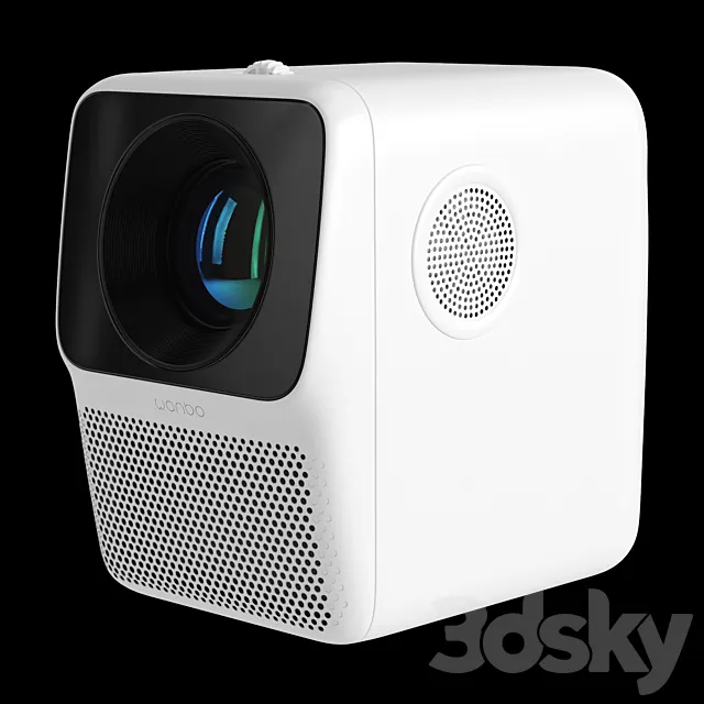 Xiaomi Wanbo T2 Max Projector 3ds Max