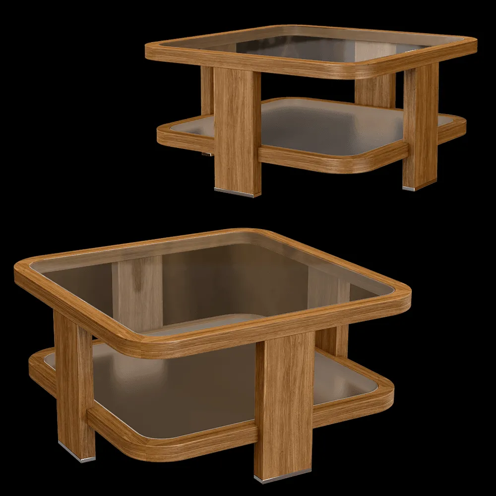 Yachtline Design – Coffee table LAGOON LG.12.14. 3ds Max