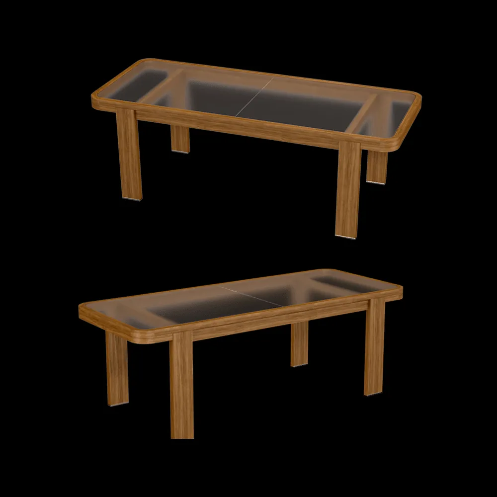 Yachtline Design – Dining table LAGOON LG.12.10. 3ds Max